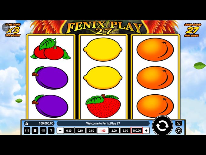 Fenix Play - 27 Lines