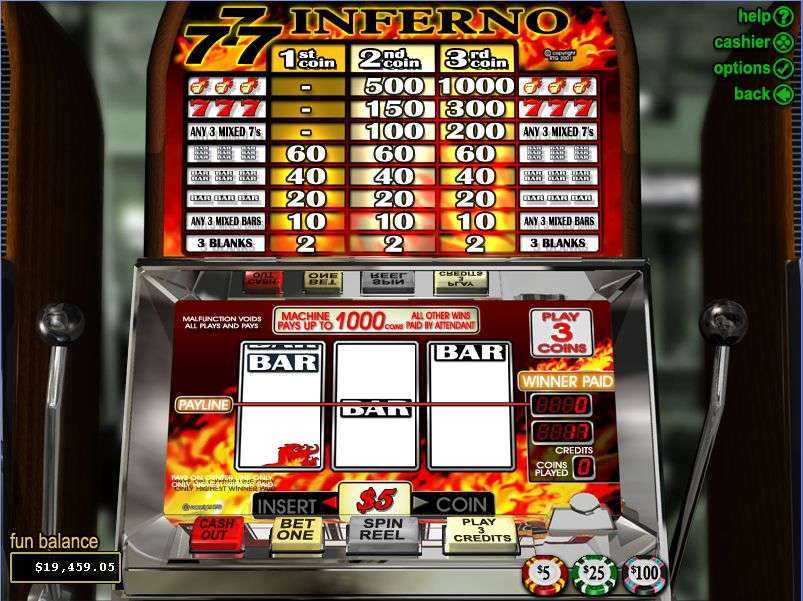 Triple 7s Inferno